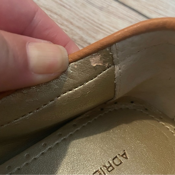 Adrienne Vittadini Tan Saige Driving  Loafers sz.7 New! - Picture 6 of 9